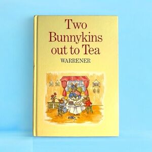 VTG Bunnykins Out To Tea Children’s Book by Warrener 1984 Great Britain